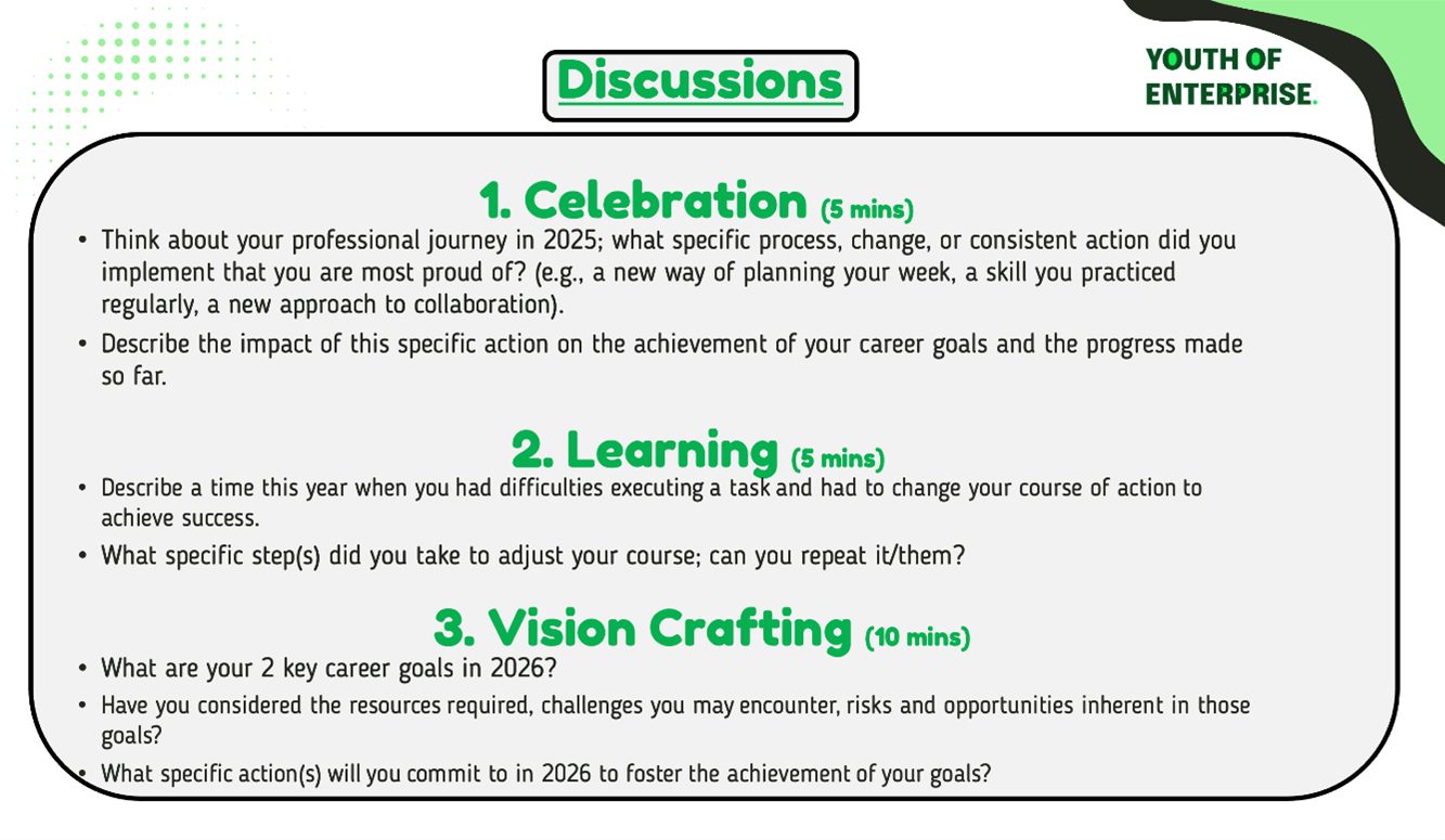 November 2025 Masterclass: From Reflection to Vision – Celebrating 2025 Wins & Crafting Your 2026 Career Growth Plan